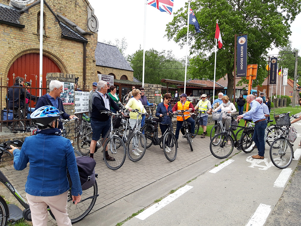 Fietstocht luchtoorlog